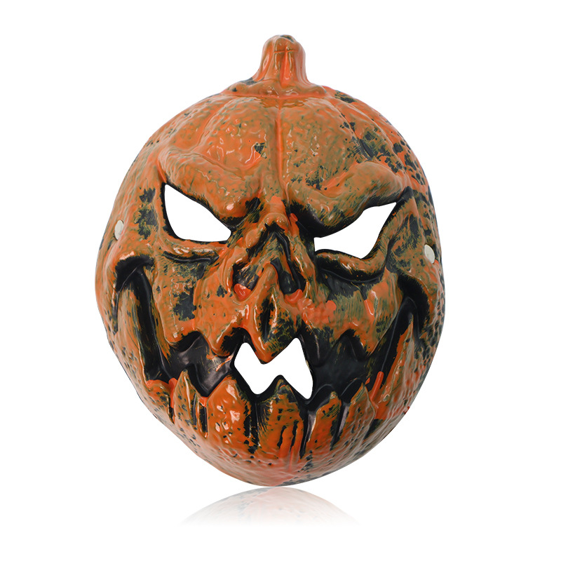 Halloween nueva simulación de cabeza de calabaza máscara de espuma PU máscara accesorios accesorios de suministros de fiesta