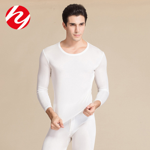 Spring men's silk basic thermal underwear mulberry silk double-sided knitted autumn clothes and autumn trousers can be sold separately