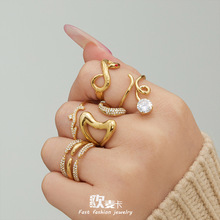 �����ϸ����Ƕ�ʯ���ڽ�ָ��϶�18k���INSС��ʱ���������Ʒ