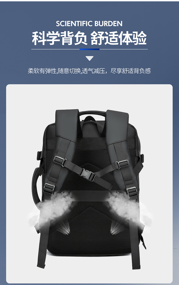 New cross-border Korean version men's backpacks, large-capacity, simple commuting computer bags for foreign trade, and school bags for junior and senior high school students undefined
