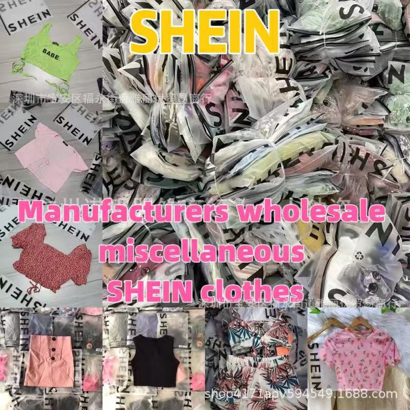El nuevo Shein Xiyin Europa y Estados Unidos comercio exterior transfronterizo moda sexy delgado top de mujer shein lote de venta directa de mujer
