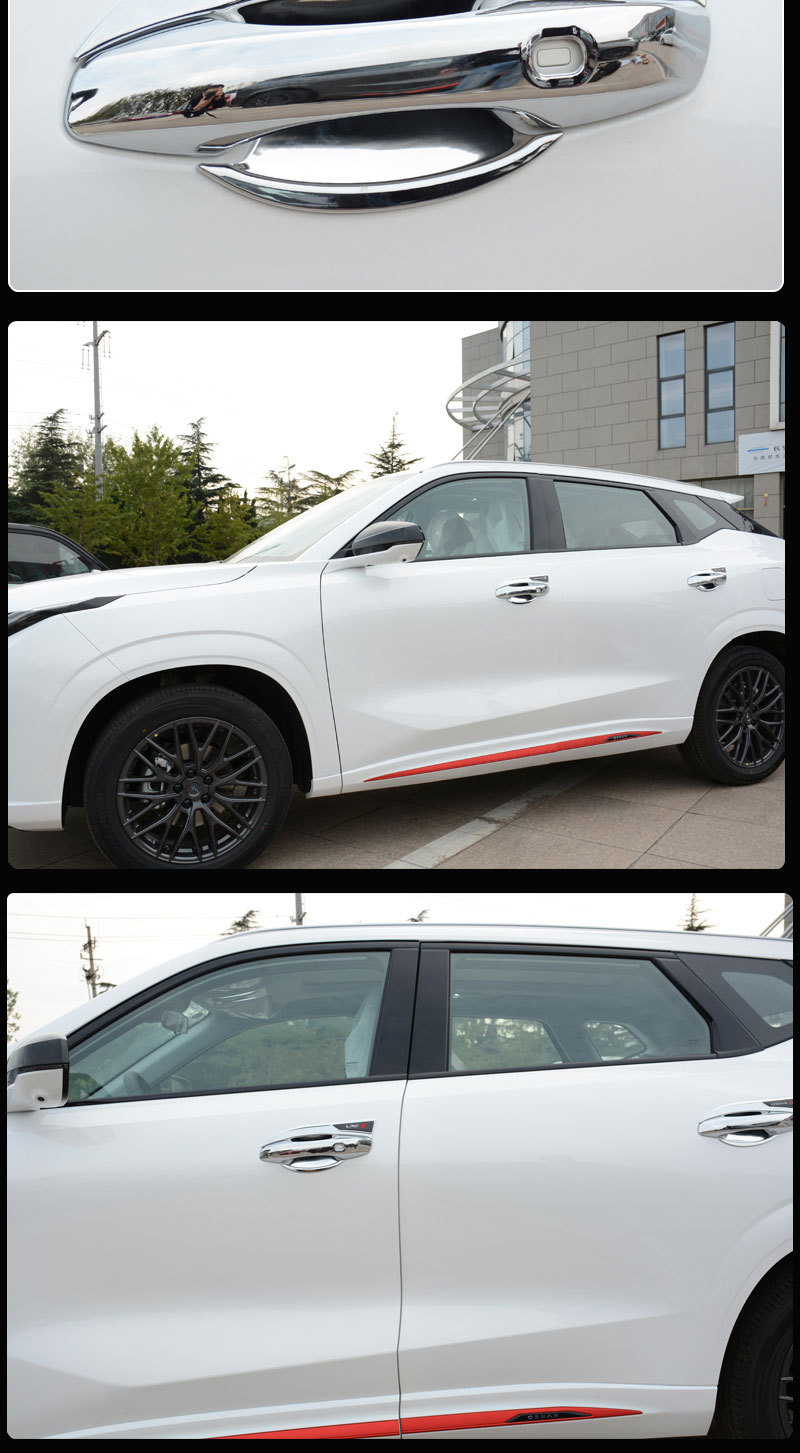 Changan UNIZ Door Bowl Handle Decoration Sticker Modified Special Car Handle Door Wrist Anti-Scratch Protection Appearance Accessories