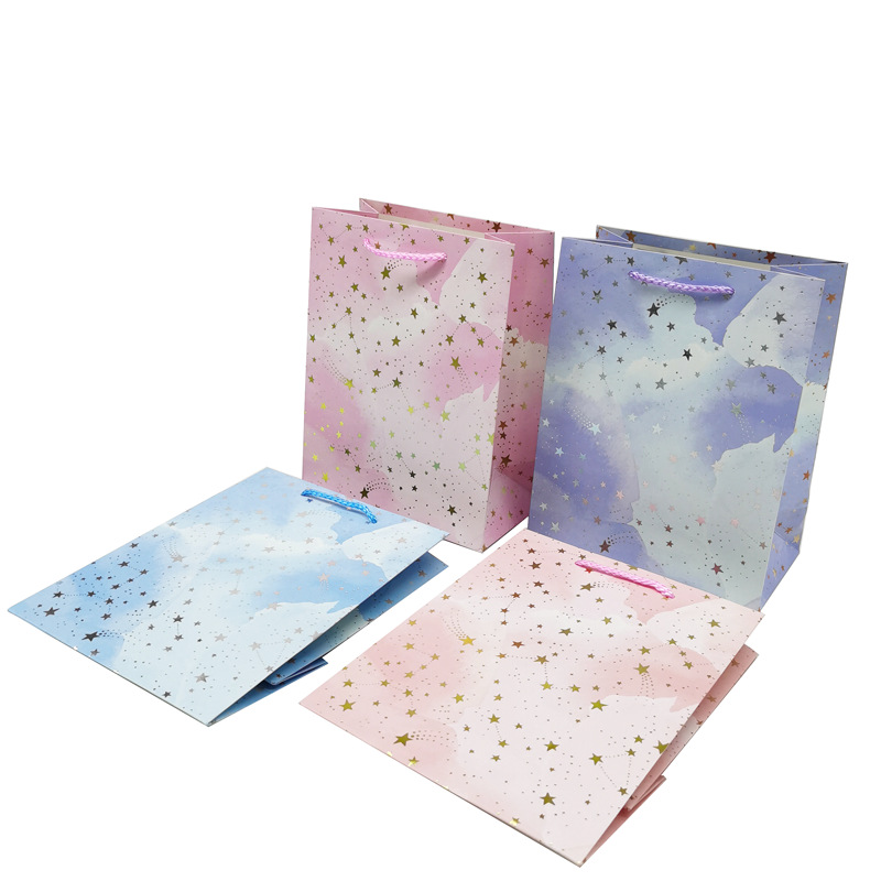 Casual Solid Color Paper Card Party Gift Bags display picture 1