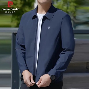 Pierre Cardin Men's Sun Protection Clothing 2025 New Spring and Summer Business Jackets Casual Topss Lightweight Men's Tops
