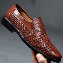 L 19243 Breathable Perforated Leather Sandals �ο�Ƥ��Ь