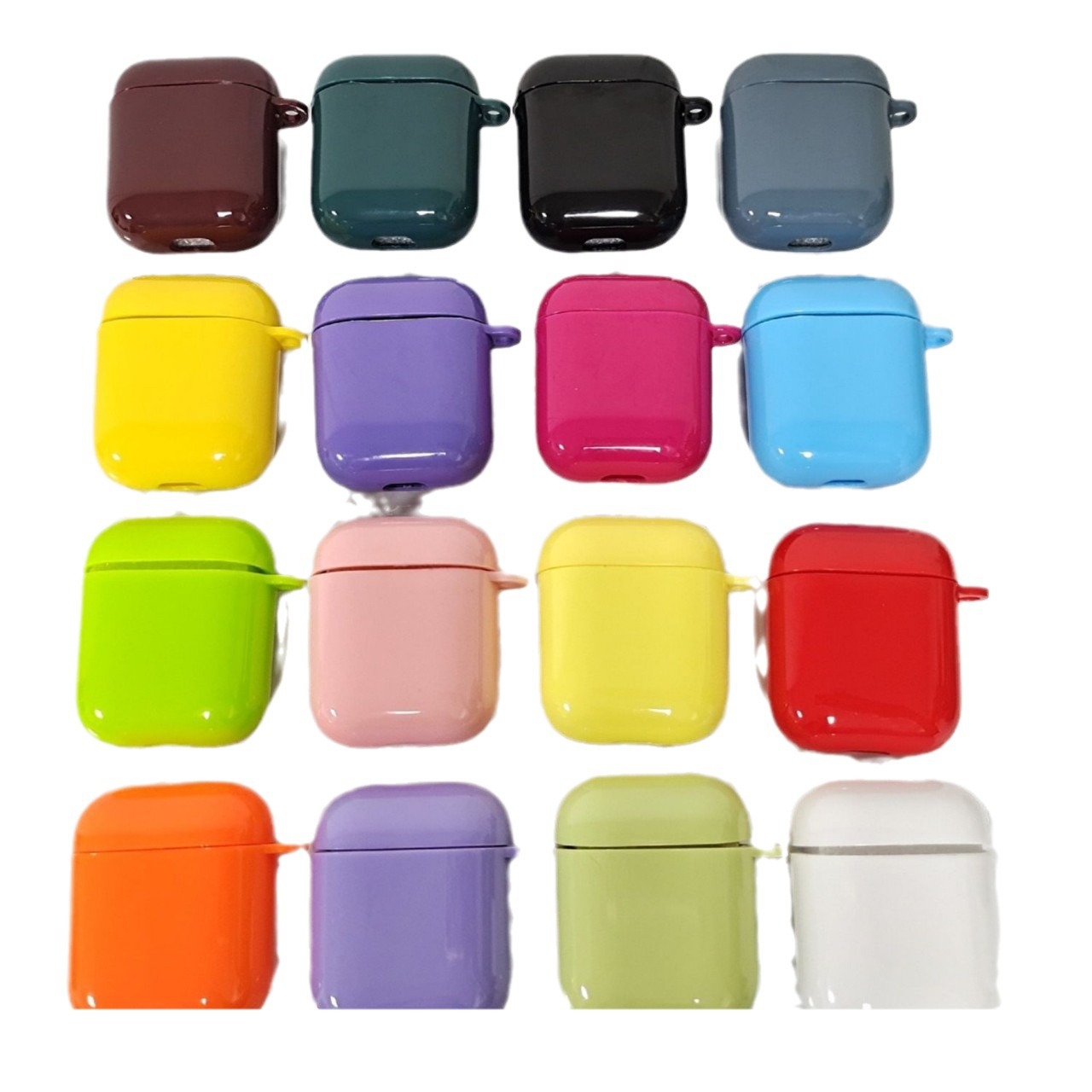 Aplicable a Apple 2 generación 3 generación 4 generación Airpods4 cubierta de auriculares bluetooth color caramelo caja suave a prueba de caídas ins viento