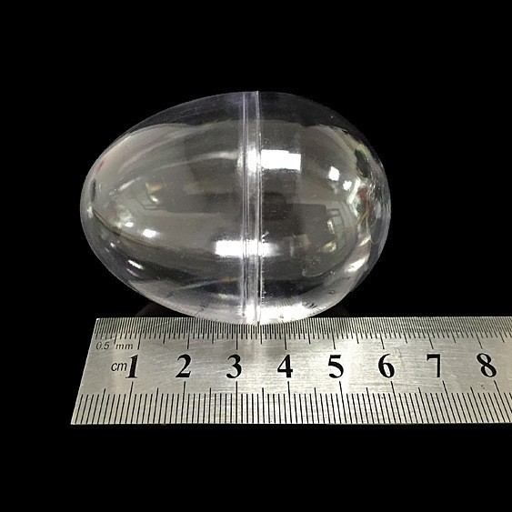 Casca de huevo sin agujeros máquina de torsión de huevo 42 * 60mm máquina de monedas juguetes cáscara de plástico