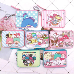 PU卡套橫款可愛少女心卡通接送卡出入證工牌收納套身份證保護套