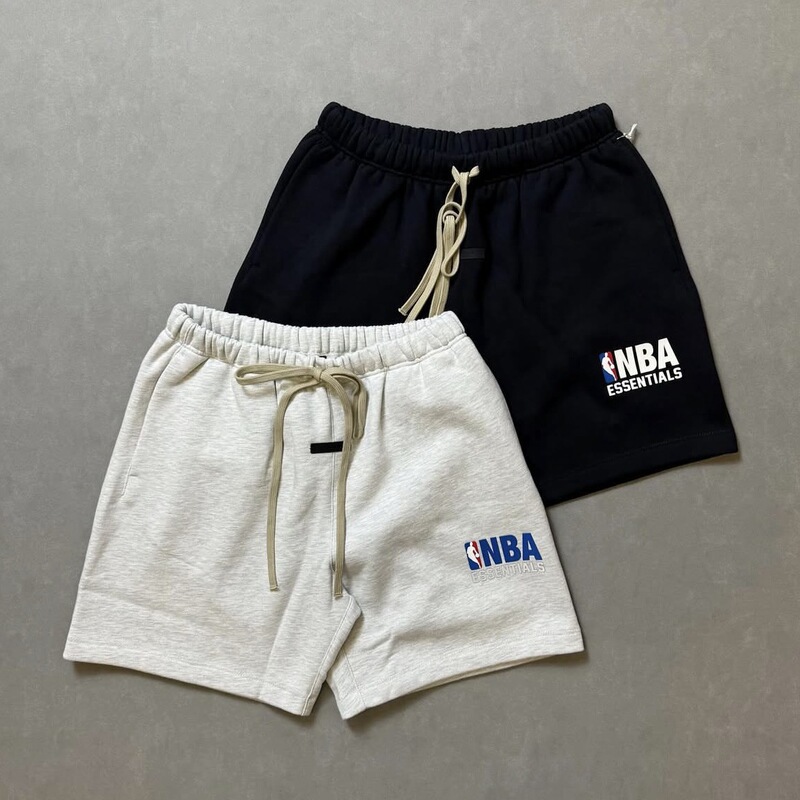 Cross-Border Fog Essentials Collaboration with Nba Star, American High Street Fashion Brand, Unisex Casual Sports Shorts