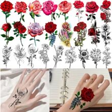 ����羳��õ�廨��ʱ�������ֱ����ӱ���������ֽTEMUŷ��Tattoo