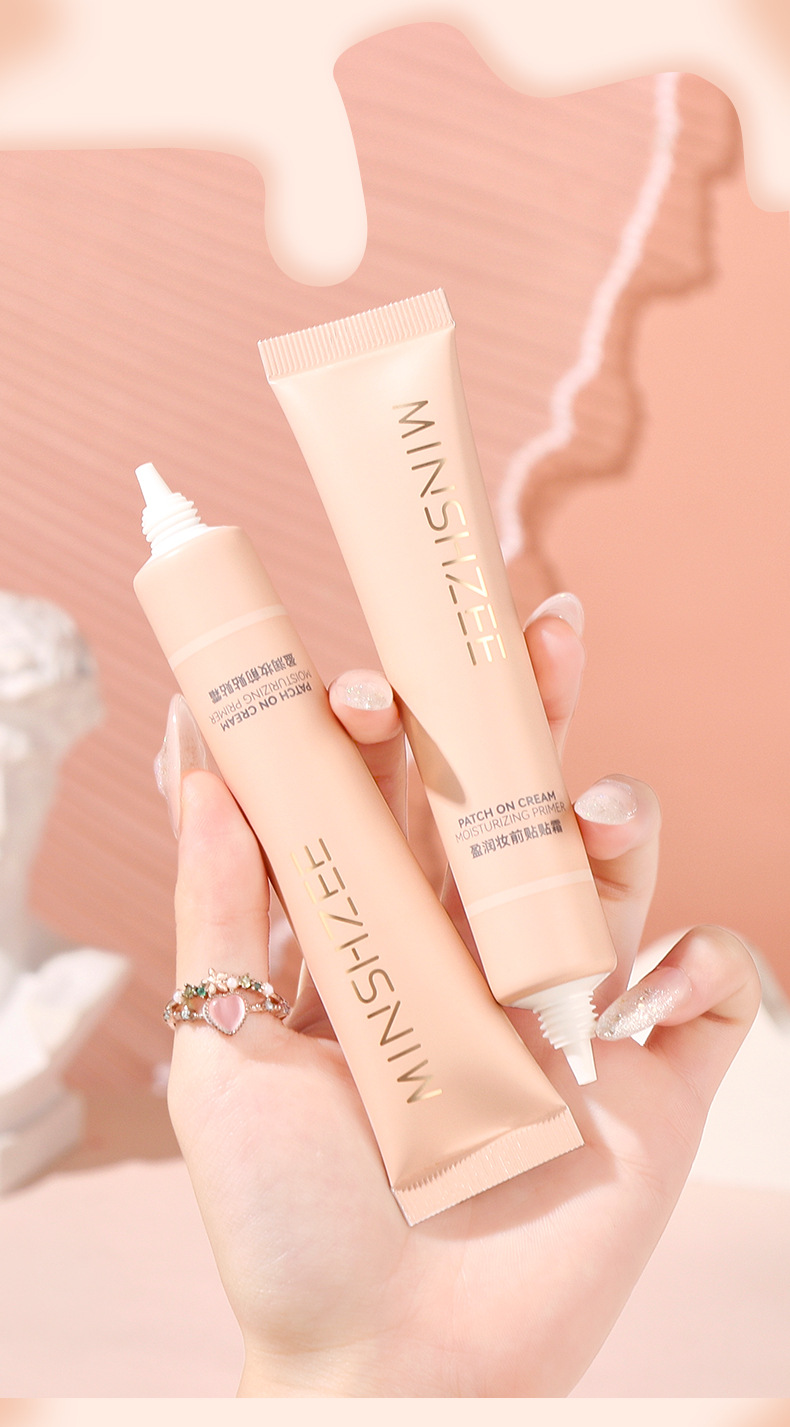 Mingxi Zhi Tietie Cream Primer Lotion moisturizes and hydrates without makeup smudging or powder sticking, brightens skin tone, and is a primer primer that goes cross-border undefined