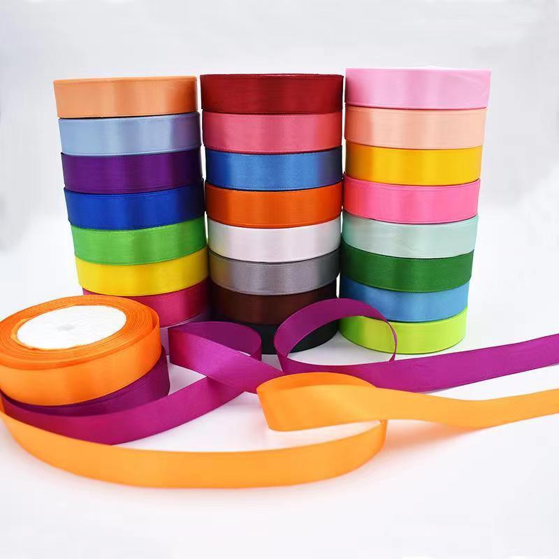 2cm cinta regalo embalaje cinta de poliéster pastel de boda decoración vendaje accesorios para el cabello banda para el cabello