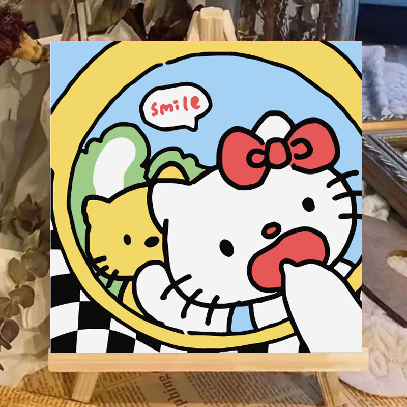 LL281 / 20*20CM(画笔+颜料+绷好内框）