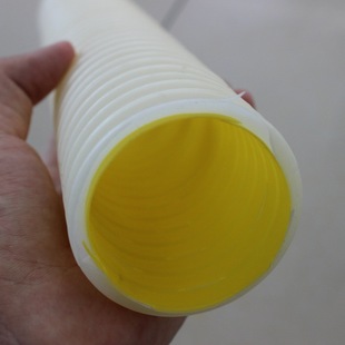 White Anti-Crystallization Corrugated Pipe New 140mm Drainage Blind Pipe Tunnel High-Speed Rail Perforated Anti-Crystallization Corrugated Pipe