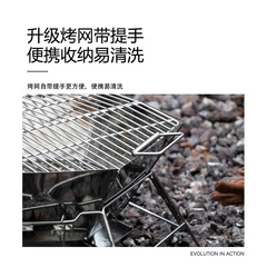 Mountain Guest Distributor Kootek Outdoor Stove Camping Picnic Heating Hexagonal Fire Pit Campsite Stainless Steel Barbecue Grill 