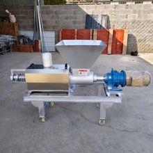 粪便干湿分离机厂家 养殖场猪粪牛粪鸡粪干湿分离机 粪便脱水机