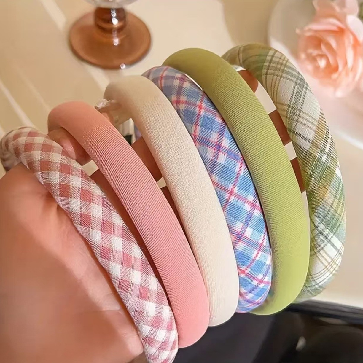 Nueva diadema de celosía de primavera y verano en busca de sueños, diadema de celosía fina de hadas, diadema de celosía femenina, horquilla de todo fósforo, accesorios para el cabello al por mayor