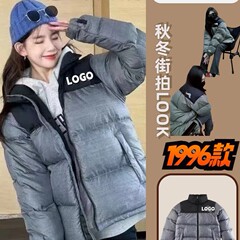 莆田高バージョンTNF1996男女冬屋外ダウンジャケット700防風防水カップル百合パン服