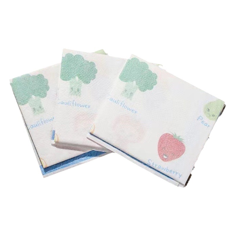 Disposable placemat baby outing absorbent table mat children primary school oil-proof table mat portable eating mat wholesale