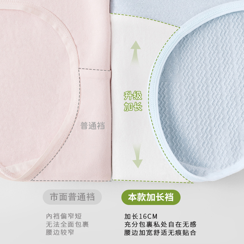 2025 nueva ropa interior de gran tamaño de cintura alta de algodón puro, entrepierna larga 200 kg, entrepierna antibacteriana de grado 10A, barriga, calzoncillos de mujer