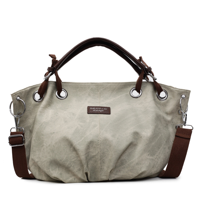 Bolso tote retro estilo Hong Kong 2025 verano nuevo estilo bolso de hombro de color de contraste de moda bolso de mensajero de gran capacidad mujer