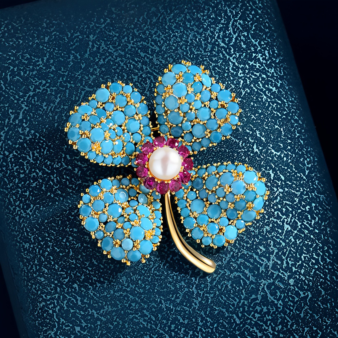 Ethnic high-end elegant universal brooch