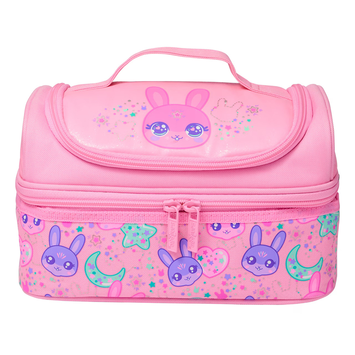 Australia smiggle doble capa Bento bolso caja de almuerzo niños de la escuela primaria BOLSA DE AISLAMIENTO impermeable bolsa de almuerzo grande
