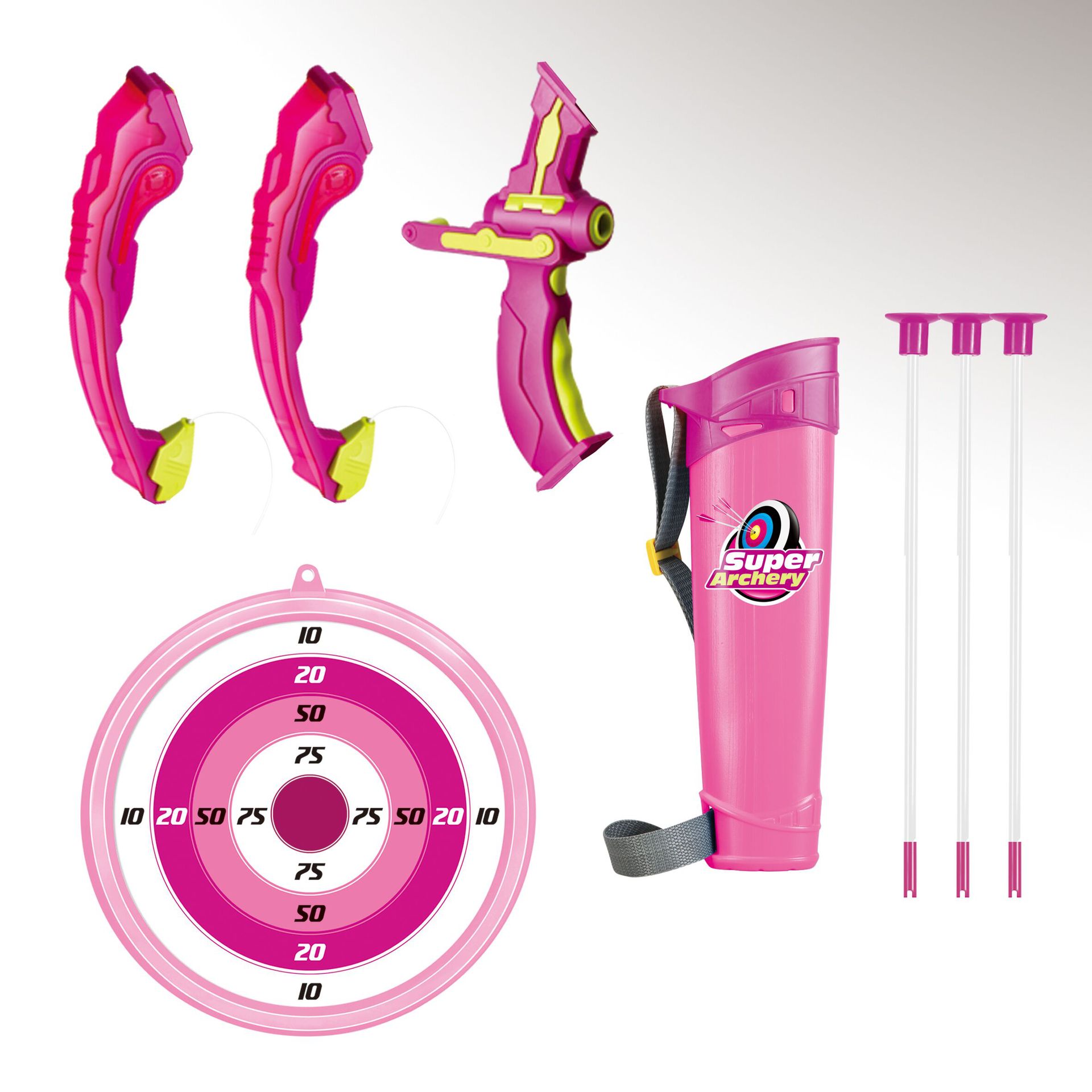 Cross-border Amazon Disassembly and Assembly Folding Bow and Arrow Toy with Light Shooting Archery Suction Cup Children's Toy Wholesale