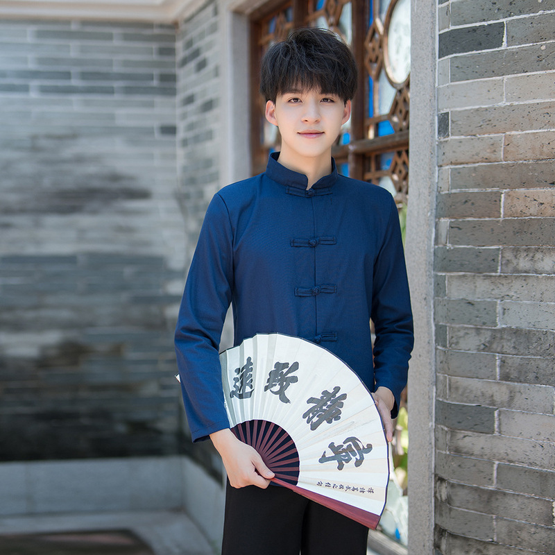民国学生服女子五四青年服復古民国風学生服中山服合唱舞台公演班服|undefined