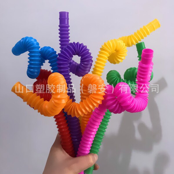 Pop Tube Small 19 Color Macaron Color Stretch Tube Vent Telescopic…