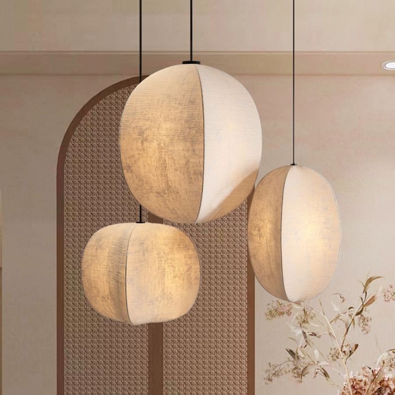 Japanese creative design ceiling lamp for hotel