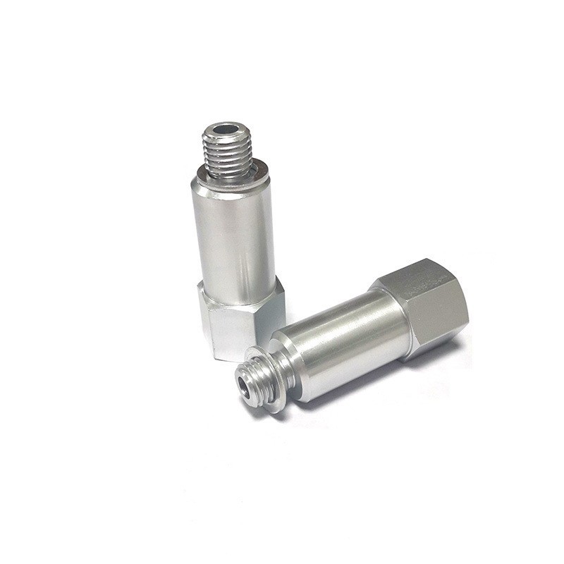Fabricante de piezas de modificación de automóviles LS adaptador de temperatura de agua de refrigeración junta de extensión aluminio M12X1.5 a 3/8NPT