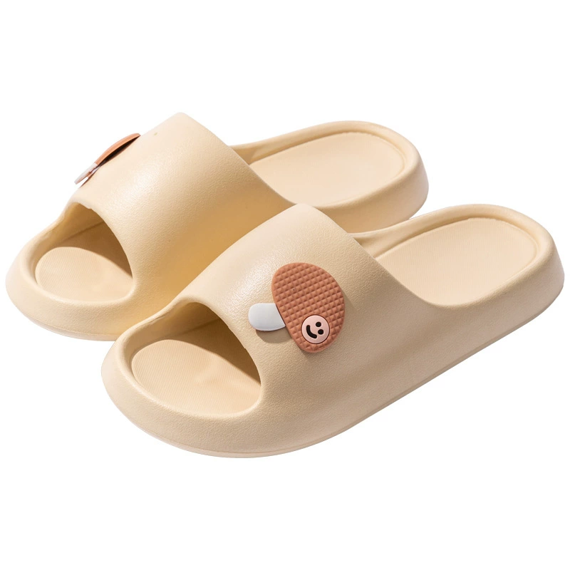 Birthday charm, slippers, footwear, non-slip red slide platform