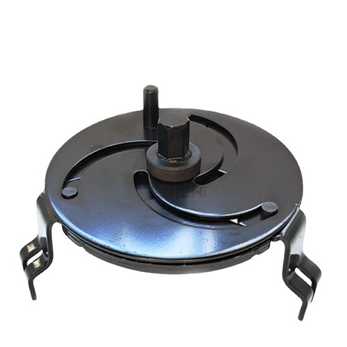 Black car fuel tank cap wrench 87-170mm adjustable round three-claw gasoline pump cap wrench removal puller