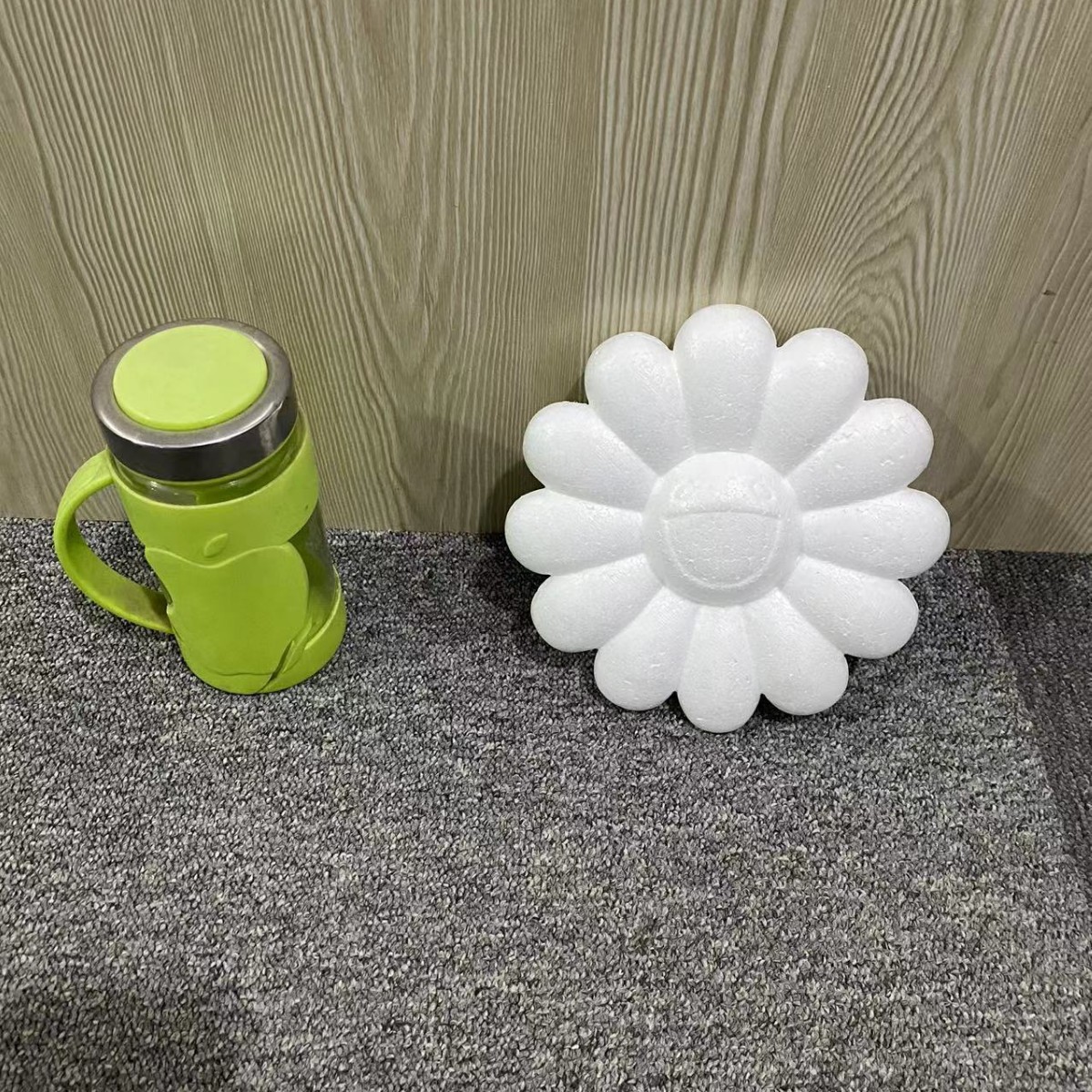 Oso Rosa molde oso modelo embrión blanco Qixi Día de San Valentín EPS Poli Dragón blanco espuma oso Clavel