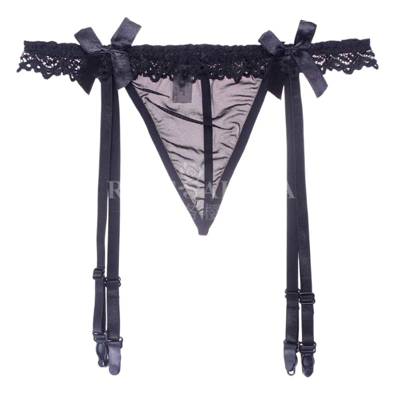 Luoying 0302 sexy garter belt garter buckle underwear stockings accessories lace bow garter