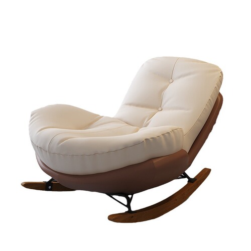 Penguin celebrity rocking chair, can lie down and sleep, home use rocking chair, dorm single person leisure rocking chair, lazy person chair, eggshell chair