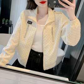 棒球服外套女短款小个子年秋季新款时尚宽松百搭夹克上衣
