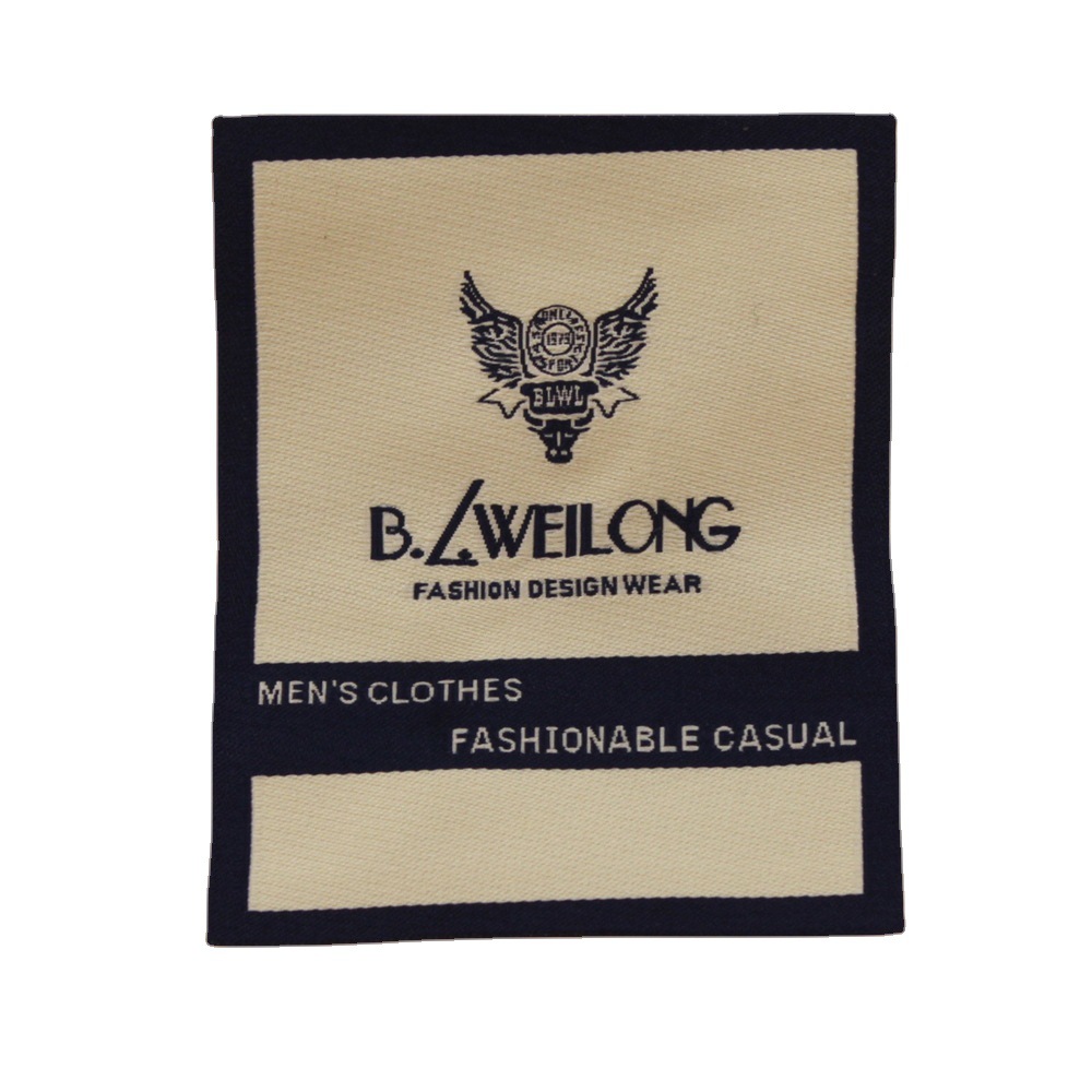 厂家加工卡通图案领标 织标商标 织唛装饰标免费设计江浙沪包邮