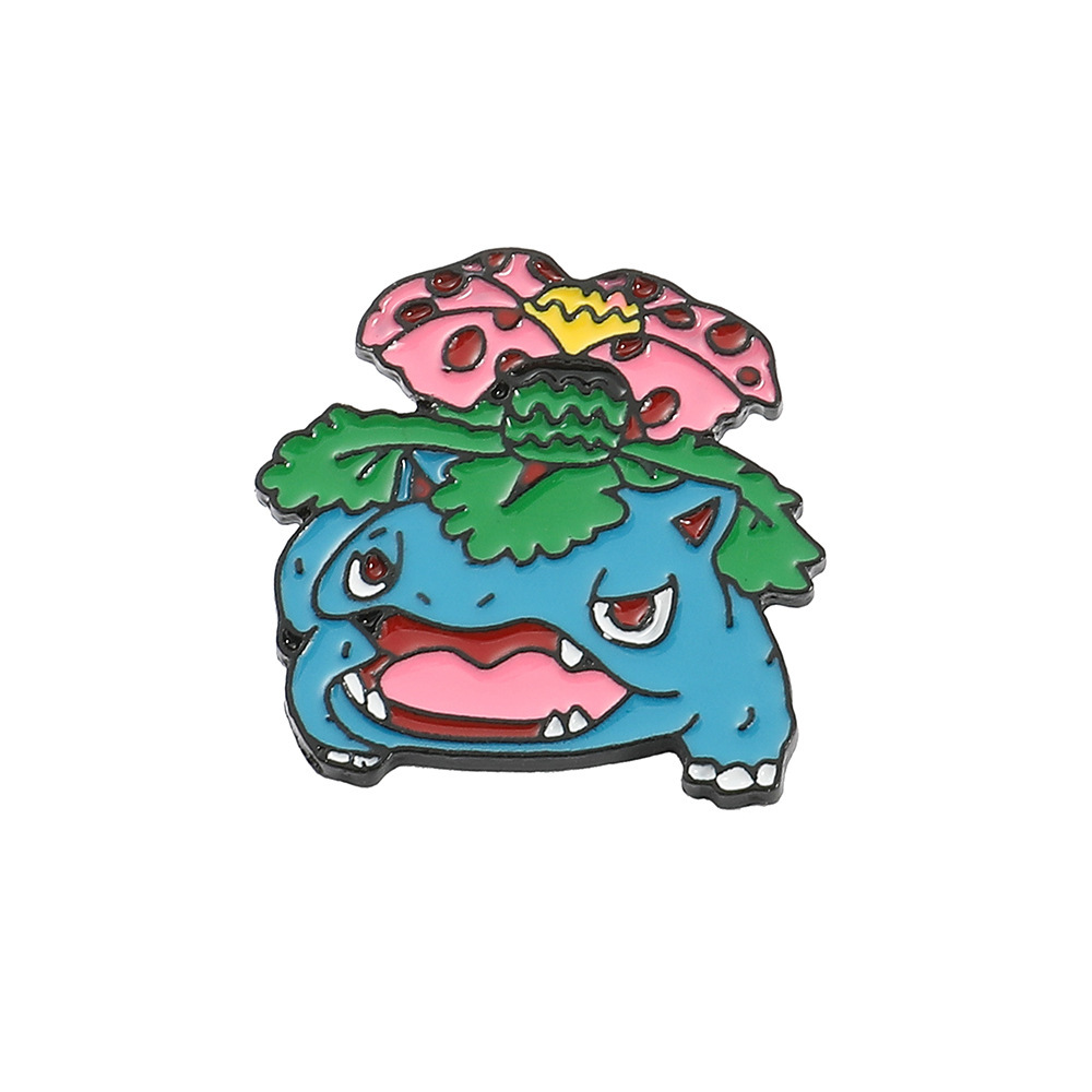 Cartoon anime periférico mascota elfo magia bebé broche Bao Ke Meng Pocket Elf Lei Qiu lindo insignia