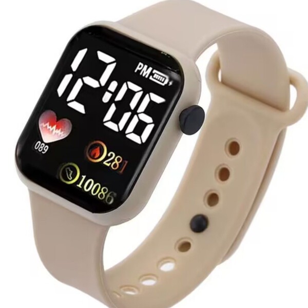 Electronic square waterproof fashionable digital watch for men and…