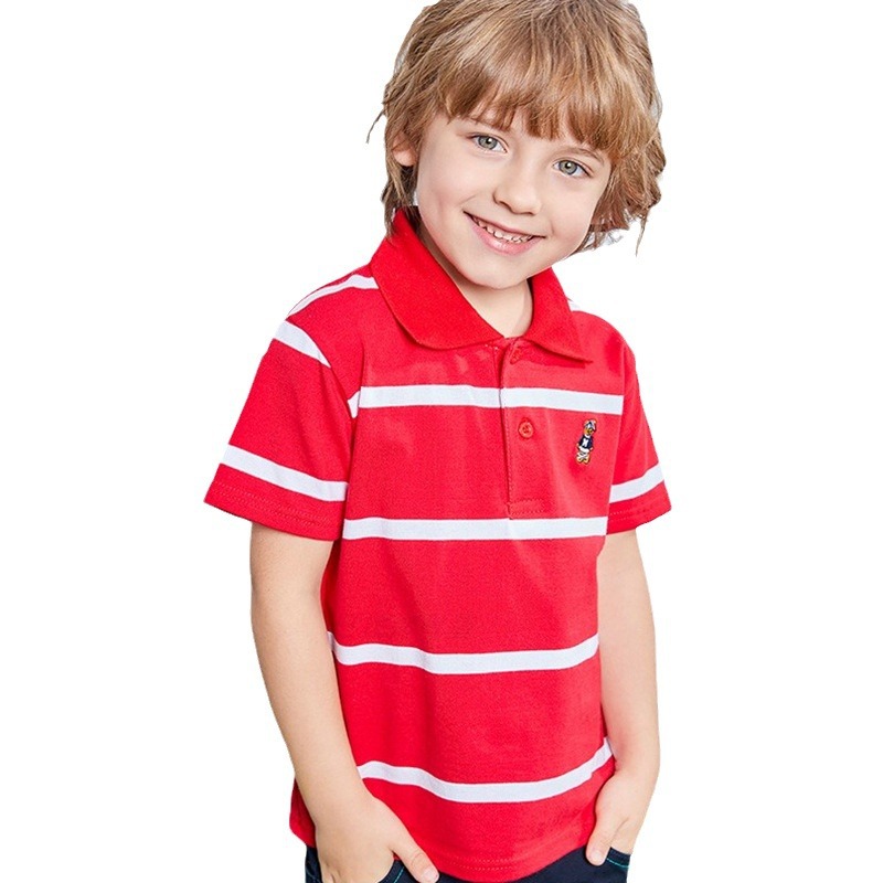 Cotton children's summer short sleeve T-shirt for men and women