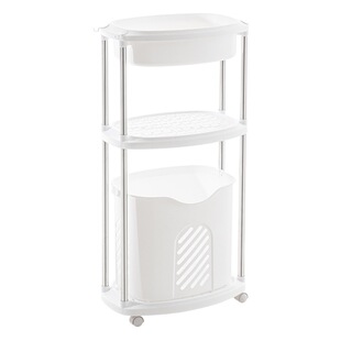 Dirty Clothes Basket Home Internet Celebrity Clothes Basket Floor Toilet Storage Rack High Beauty Value Light Luxury Laundry Basket Partition Storage Basket