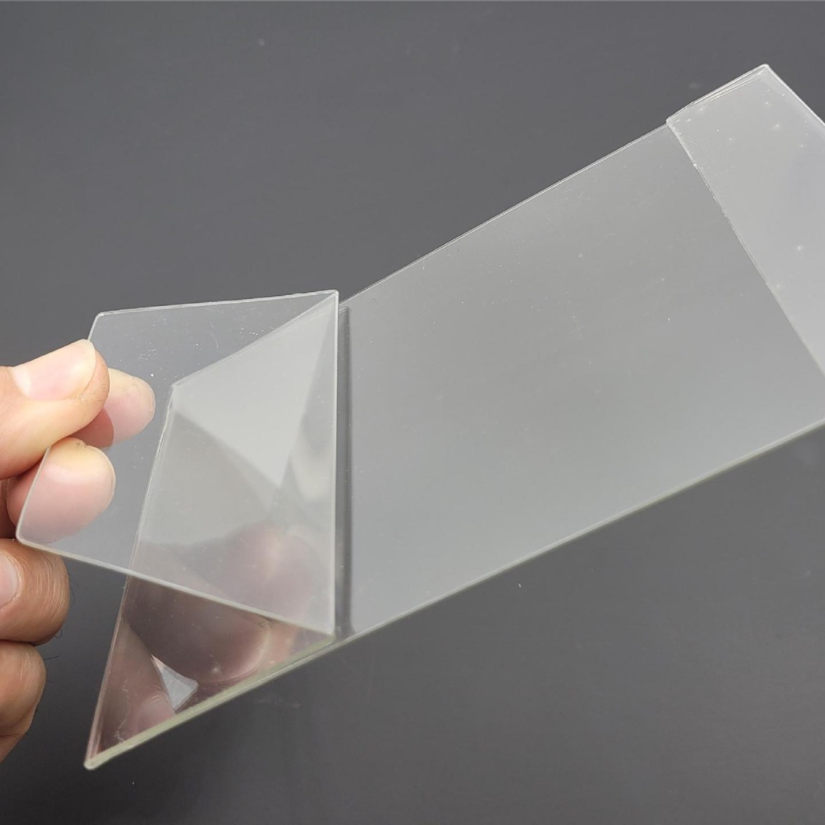 定作PET透明PVC台卡可调节扫码牌价格牌标价牌广告牌商品展示牌