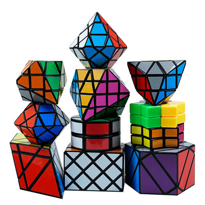 Point Sheng Magic Shield Cylinder Magic Flute Old style Special-shaped Ancient times Rubik's Cube Six corners Irregular Rubik's Cube