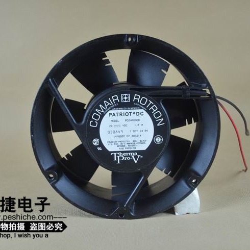 美国康姆罗顿COMAIR PD24P6NDN 24V 1.0A 172*51MM全圆 铝框风扇