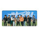 Ten diligent mouse pads, oversized farming bars, non-slip computer keyboard pads, study, office, dormitory, table mats