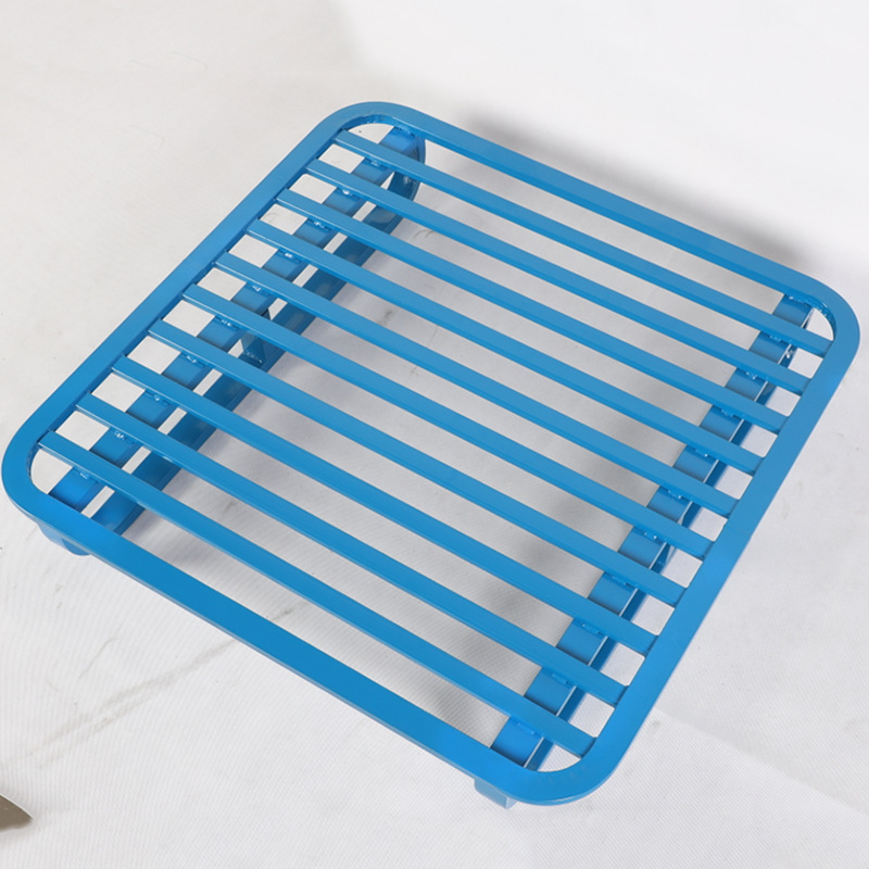 金属圆角钢制铁卡板钢托盘长方形重型钢制叉车托盘厂家现货