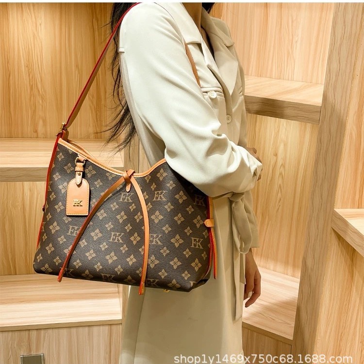 2025 nuevo bolso de mujer, bolso de hombro, bolso de mano, bolso de compras, bolso de carro, bolso de cuerno de toro