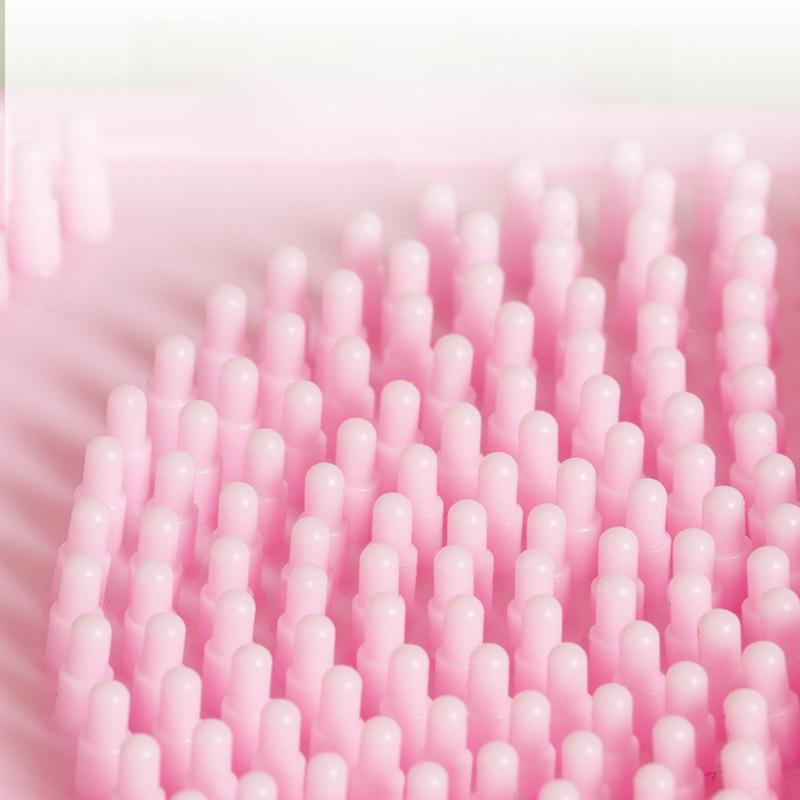Factory Direct Sales Silicone Bath Brush Double-Sided Shower Brush Bathing Massage Long Strip Back Scrubber 
